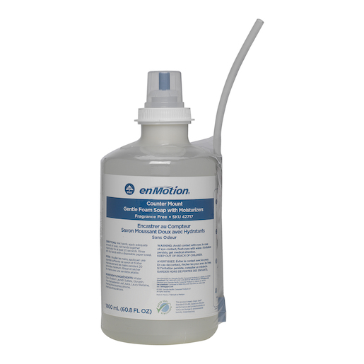 GP enMotion® Counter Mount Moisturizing Foam Soap Dispenser Refill, Dye and Fragrance Free