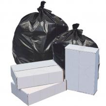 Lo-D 60 Gallon Can Liners - 38” x 58” - 4mil - Black