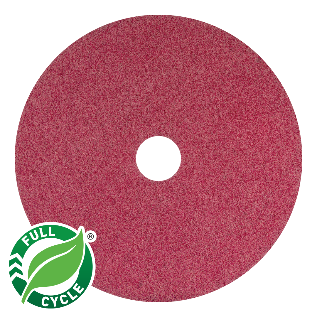 18" Flamingo Pink Auto Scrubbing Pad