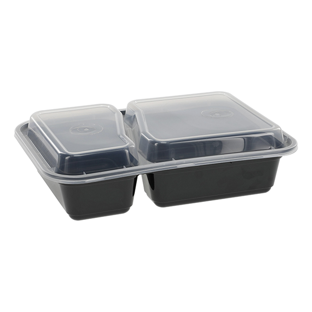 Versa 30oz 2-Compartment Rectangle Black Combo