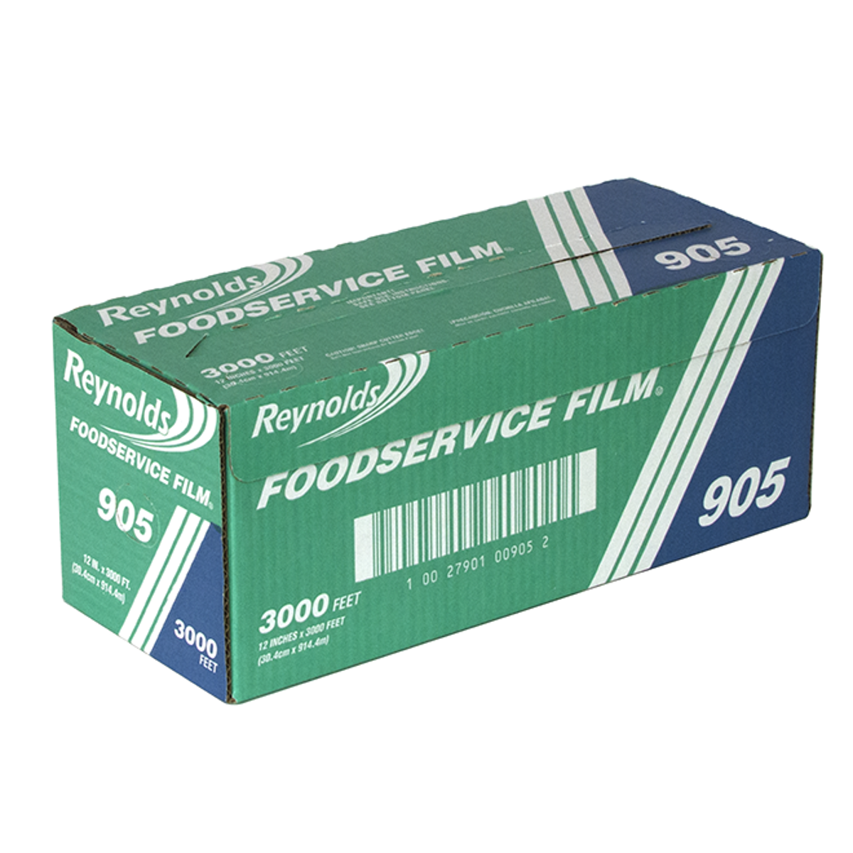 Reynolds® 905 Foodservice PVC Film Roll with Cutter Box - 12" x 3000'