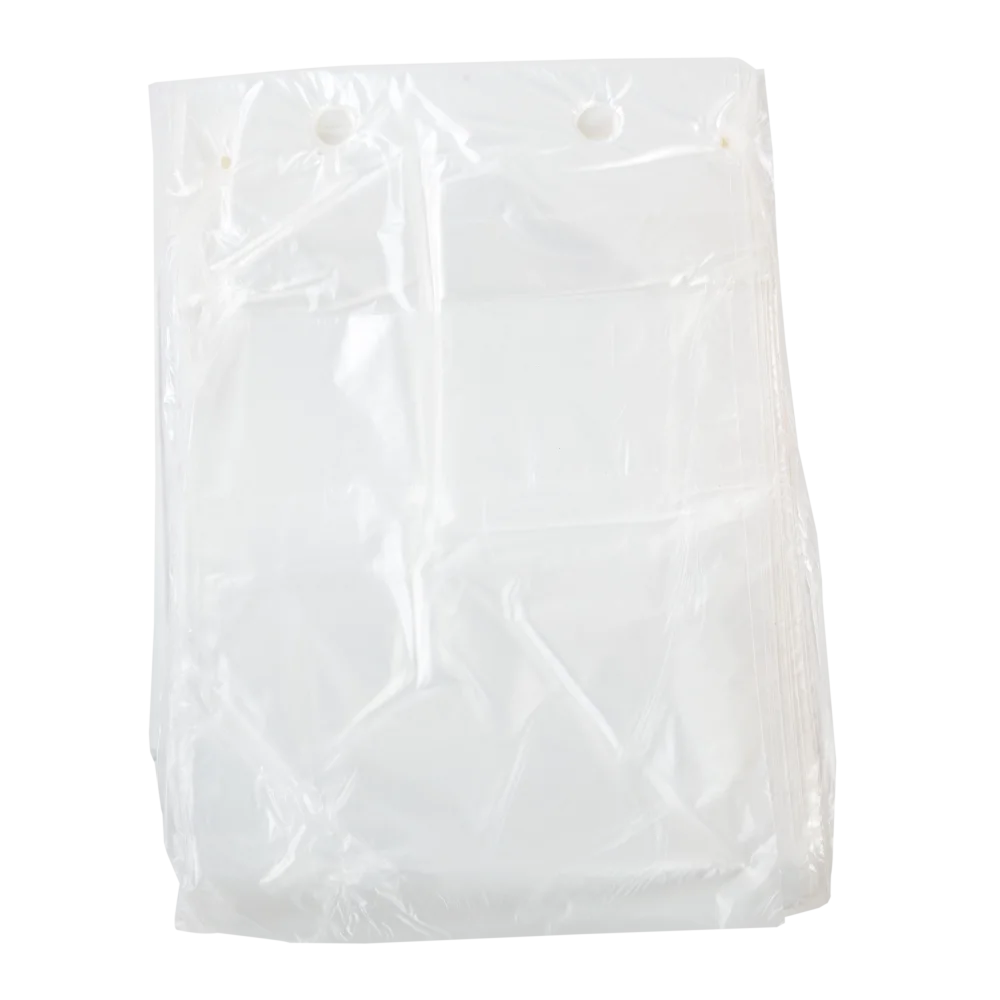 6.5" x 7" Saddle Pack Sandwich Bags with Flip Top Closure