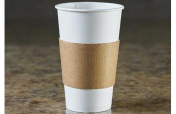 Kraft Coffee Clutch® Sleeve for 12-20oz Hot Cups
