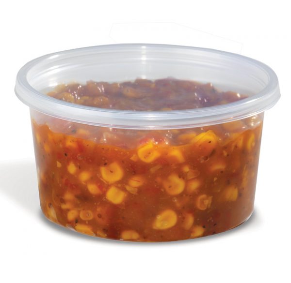HomeFresh 12 oz Clear Deli Base