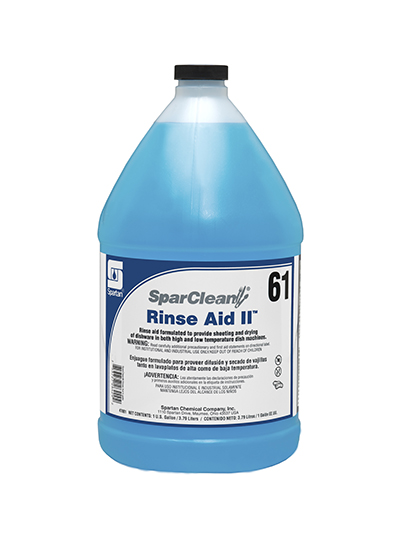 SparClean #61 Rinse Aid II-4/1Gal