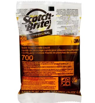 3.2 Oz Scotch-Brite™ Quick Clean Griddle Liquid Packets