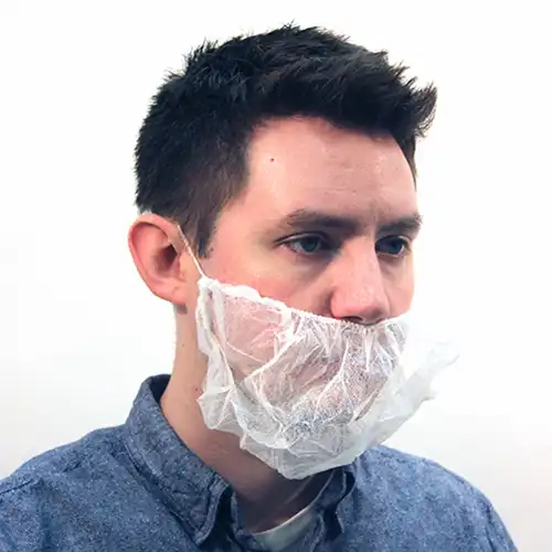 21" Poly Beard Covers-White