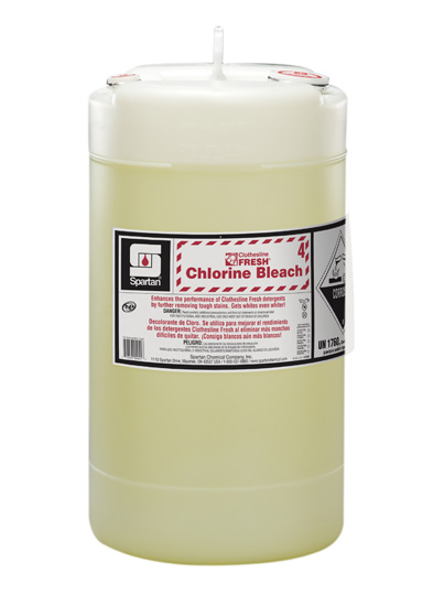 Clothesline Fresh #4 Chlorine Laundry Bleach-15Gal