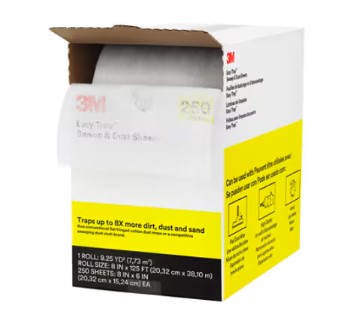 6" x 8" x 125' 3M™ White Easy Trap Duster