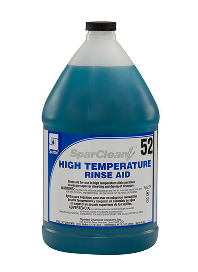 SparClean #52 High Temp Rinse Aid-4/1Gal