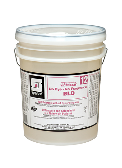 Clothesline Fresh #12 No Dye, No Fragrance BLD Detergent-5Gal