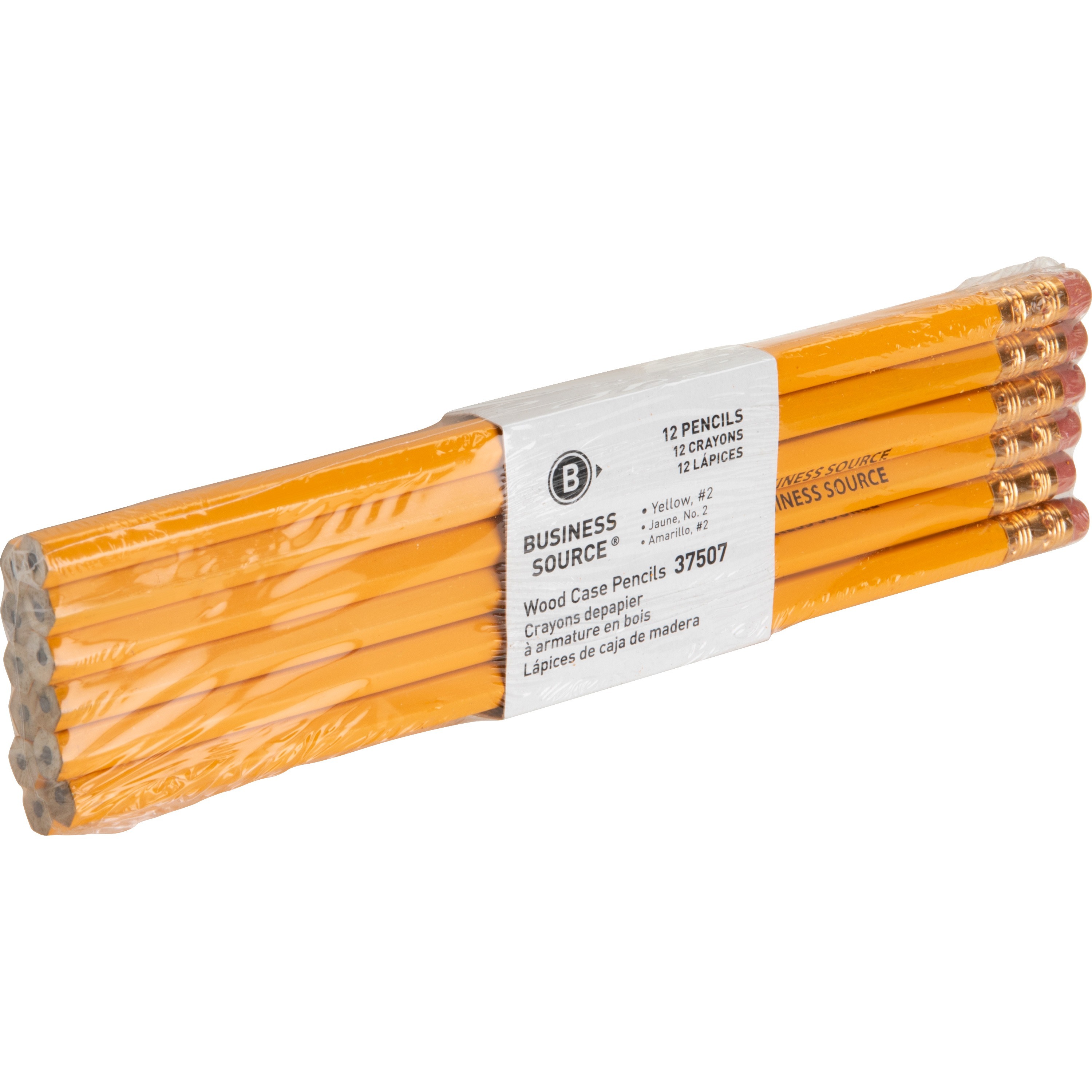 Business Source Woodcase No. 2 Pencils