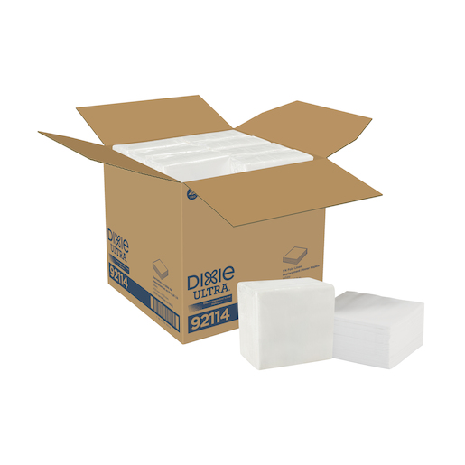 17"x17" Dixie Ultra® 1/4 Fold Linen Replacement Dinner Napkin