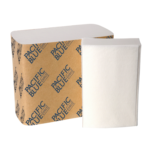 Pacific Blue Select™ White Interfolded Door Tissue Dispenser Refill