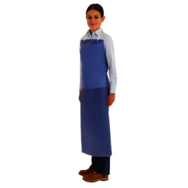 Alpha-Tec® 56-001 - Medium Duty Splash Protection Vinyl Aprons - 8Mil - Blue