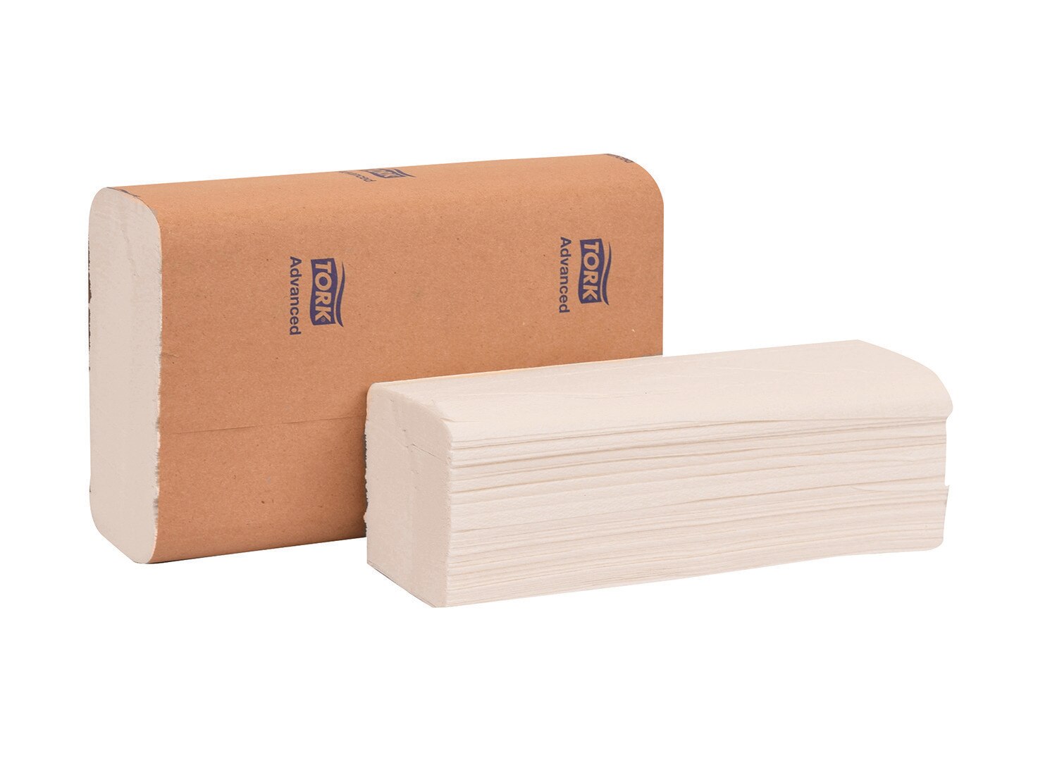 9.13"x9.5" Tork Advanced Multifold Hand Towel-White