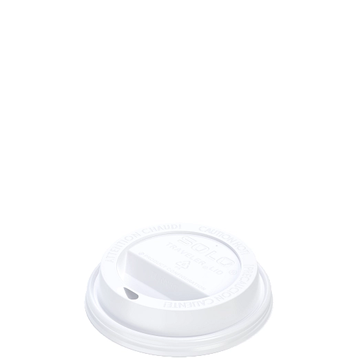 Traveler® Cappuccino Style Dome Lids for 8oz Hot Cups