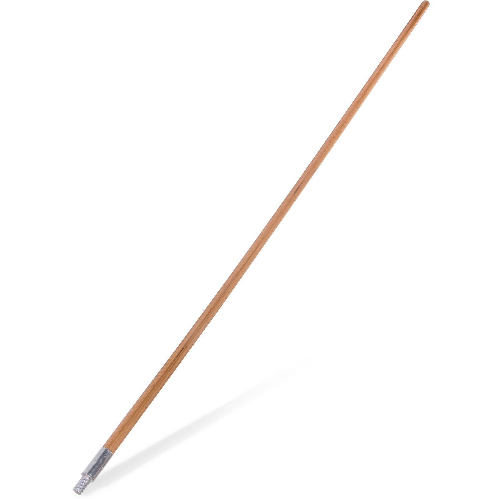 60"L x 15/16"D Metal-Tip Threaded Handle