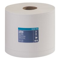 Tork 2-Ply Paper Wipers - Centerfeed - White - 9" x 866.67'