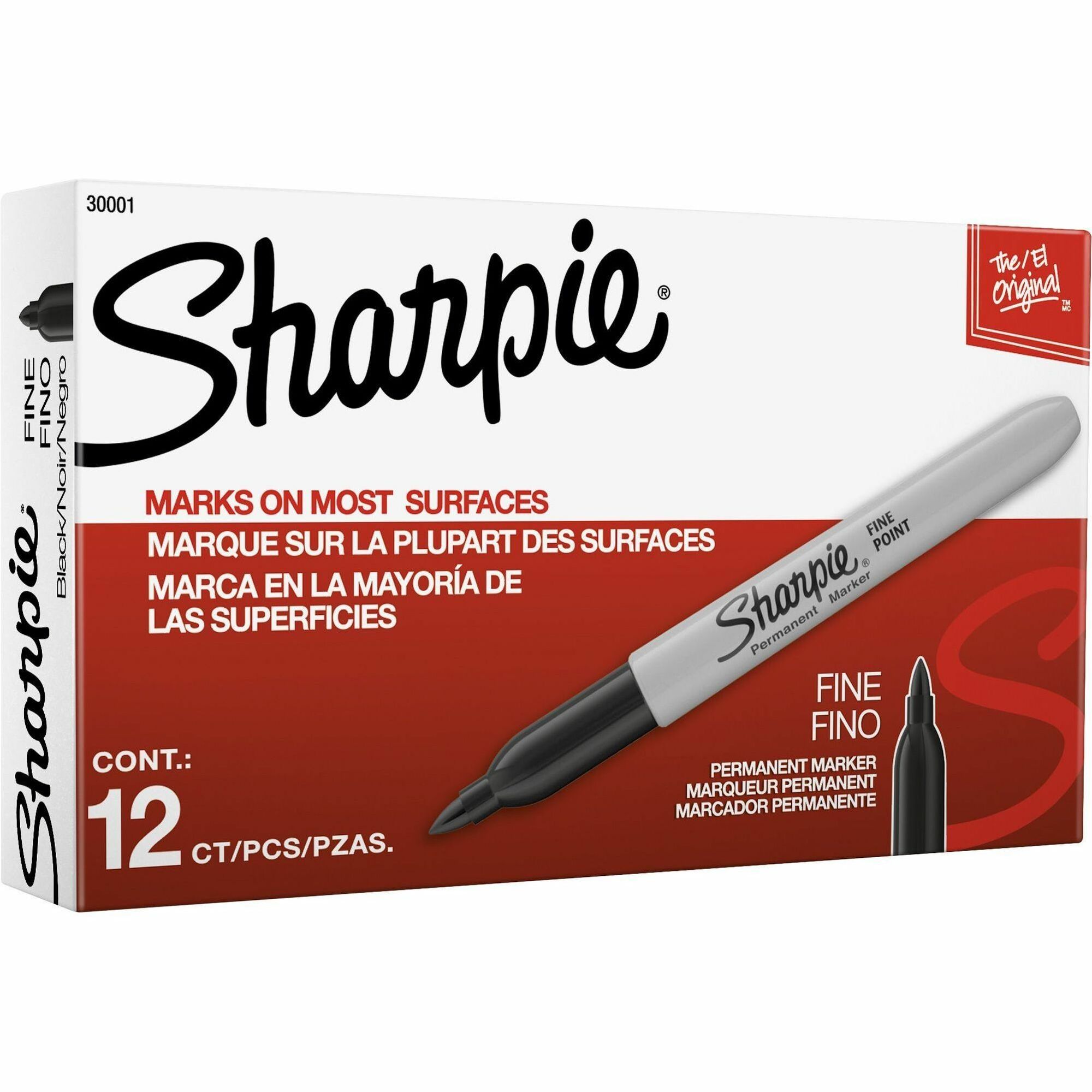 Fine Point Sharpie® Permanent Markers-Black