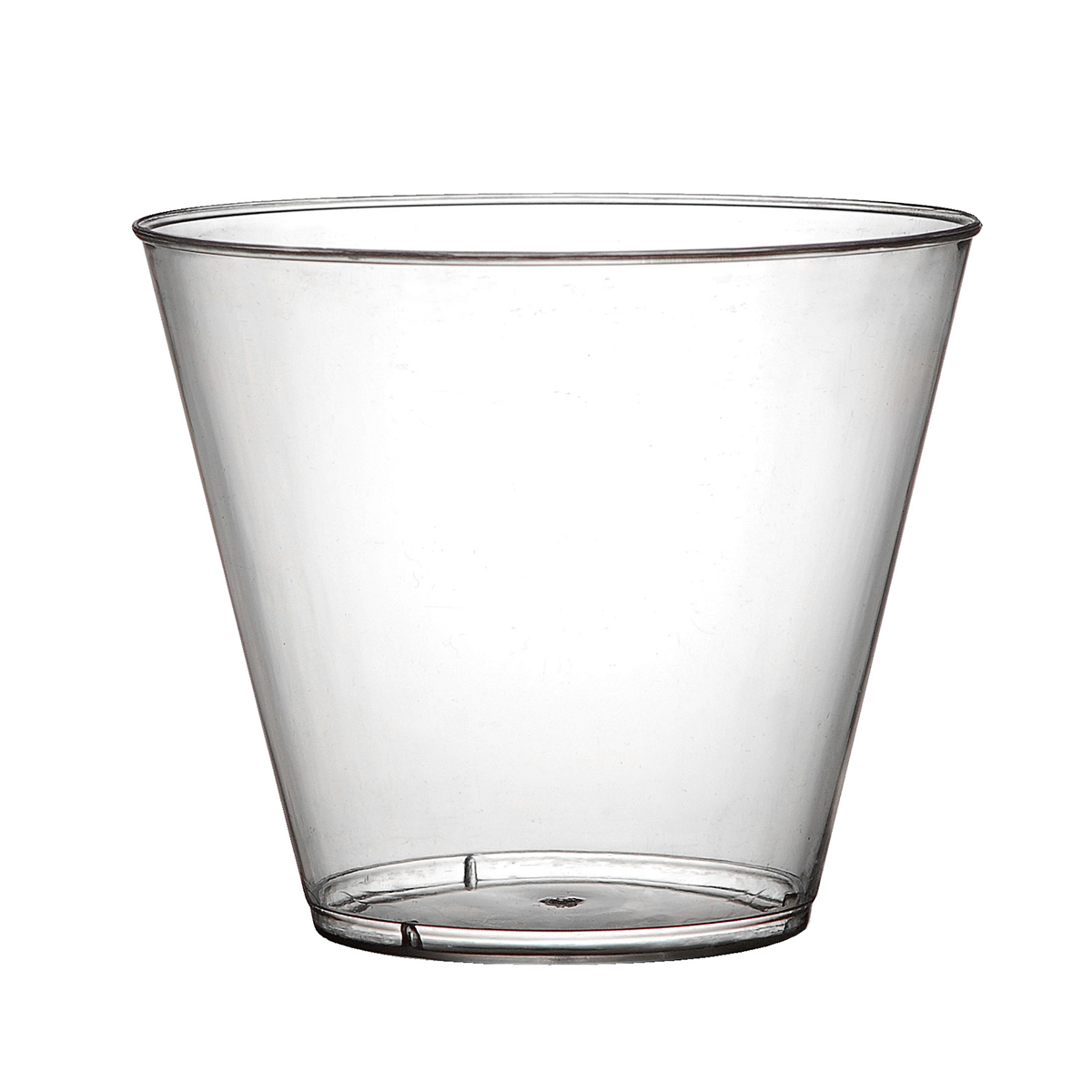 5oz Squat Savvi Serve Clear Plastic Polystyrene Tumblers