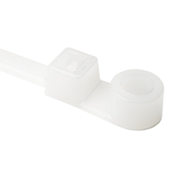 8" 50 Pound Tensile Strength Natural Cable Tie