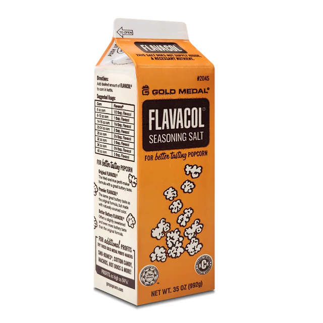 Flavacol Popcorn Salt - 12/35oz
