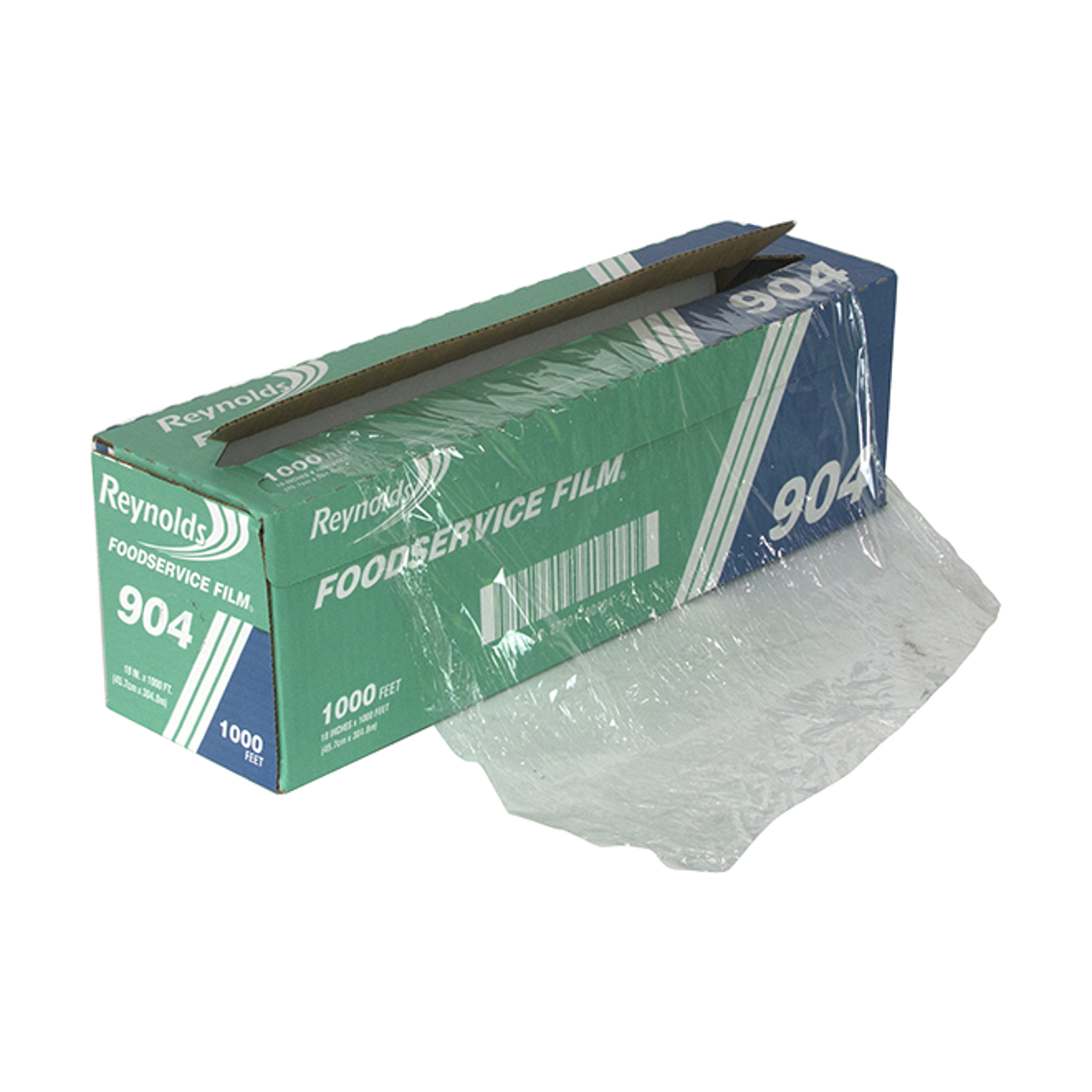 Reynolds® 904 Foodservice PVC Film Roll with Cutter Box - 18" x 1000'