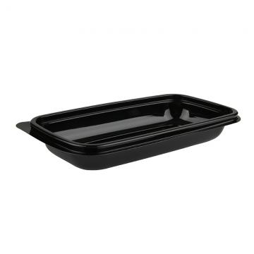 8.148"x4.379"x1.21" Black Small Sub Container