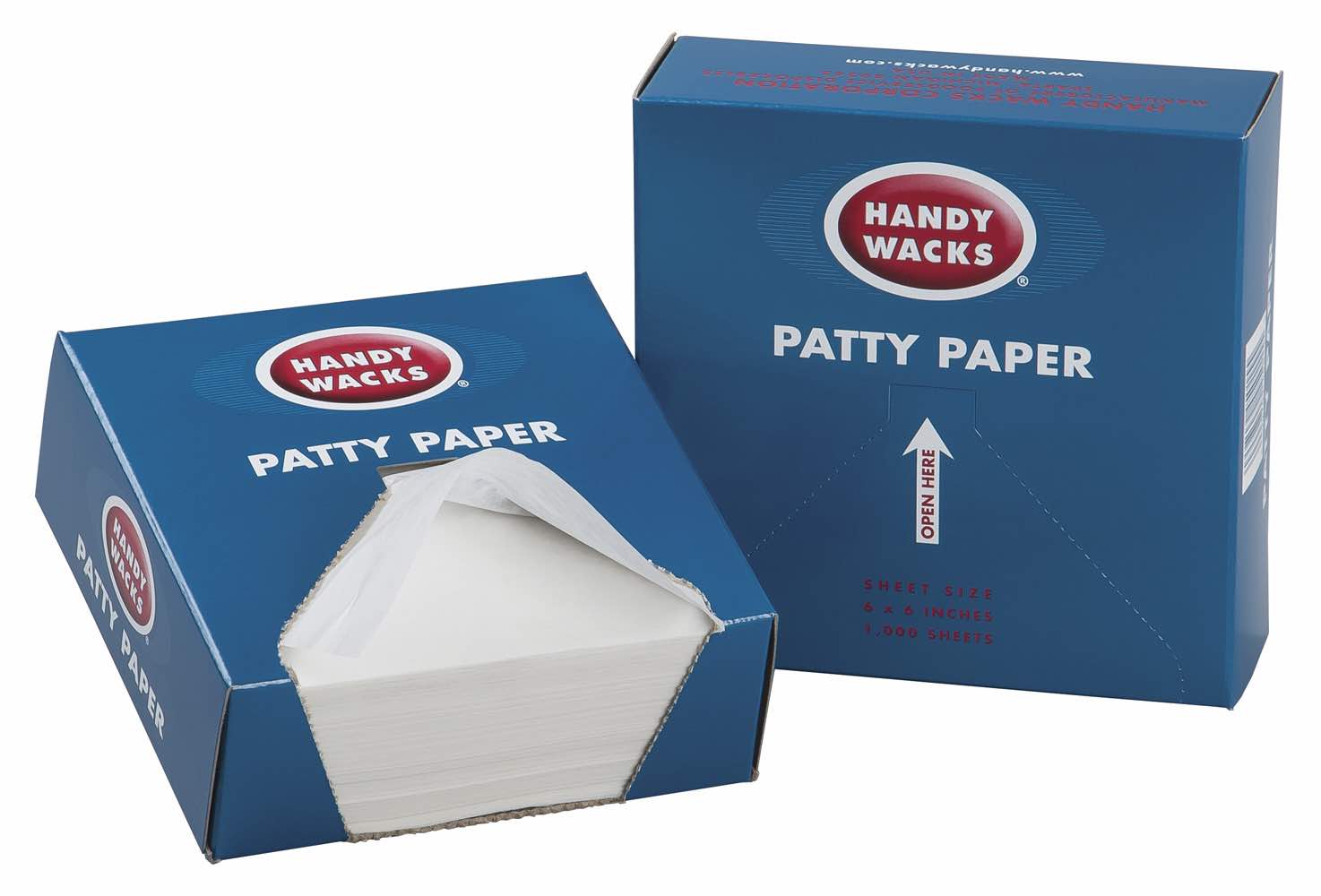 5.25"x5.25" 3 Hole Patty Paper