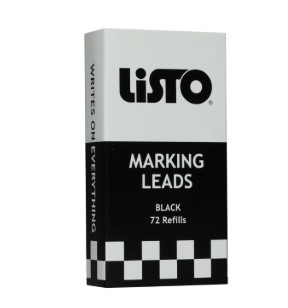 Listo® Mechanical Marking Black Pencil Refill
