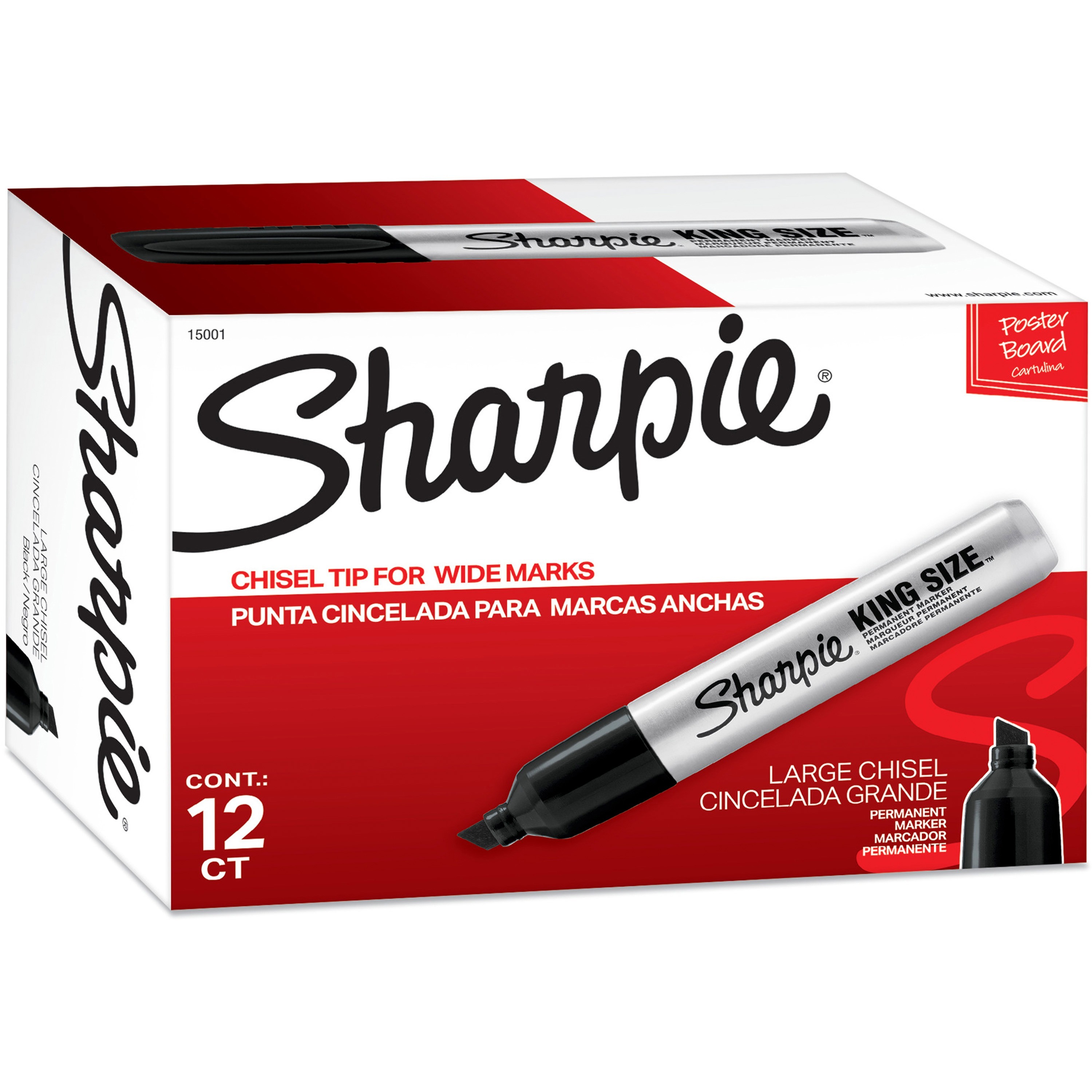 King Size Sharpie® Permanent Marker-Black