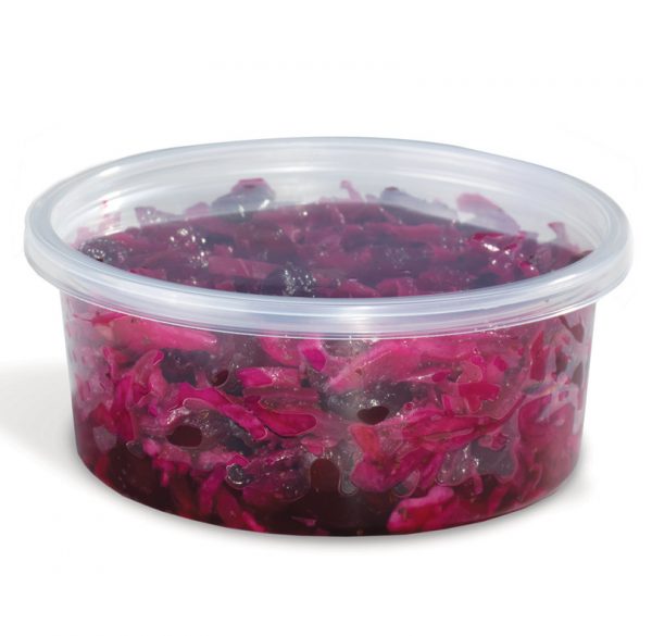 HomeFresh 8 oz Clear Deli Base