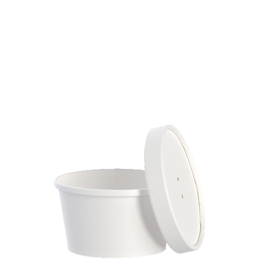 8oz White Flexstyle Double Poly Food Combo Pack