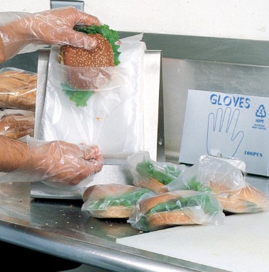 6.5"x7" Clear Saddle Pack Sandwich Bag
