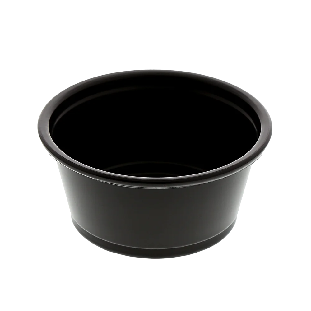 2oz Polypropylene Portion Cups-Black