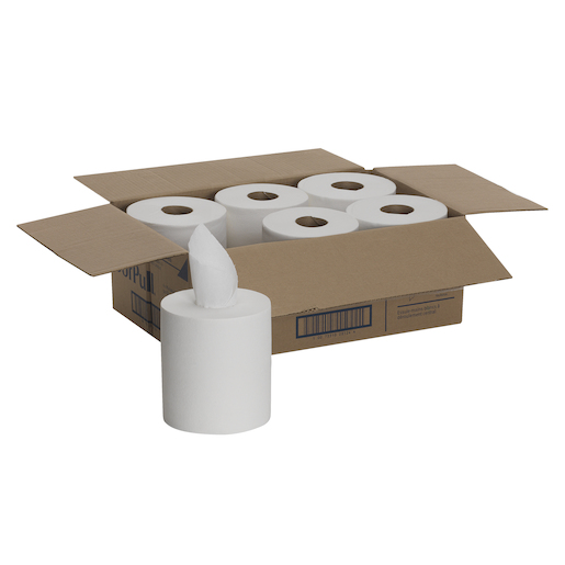 7.8"x15" SofPull® White Premium 1-Ply Regular Capacity Centerpull Paper Towels