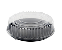 3.5" Dome Lid for 16" High Rim Catering Tray