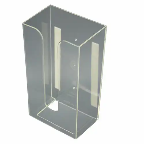 Clear Acrylic Glove Dispenser Box 6" x 10.5" x 4"