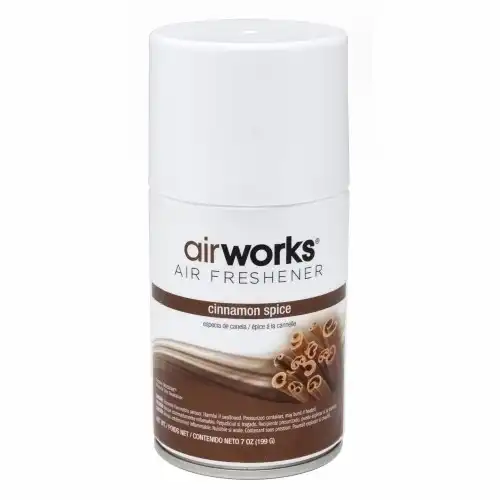 7 oz AirWorks® Metered Aerosol Cinnamon Spice Air Fresheners