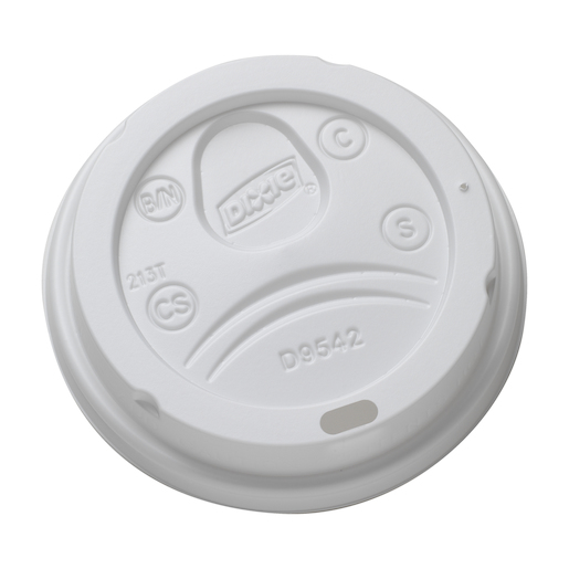 Dixie® White Dome Sip Lids for 10-16/12-20 oz PerfecTouch® Cups