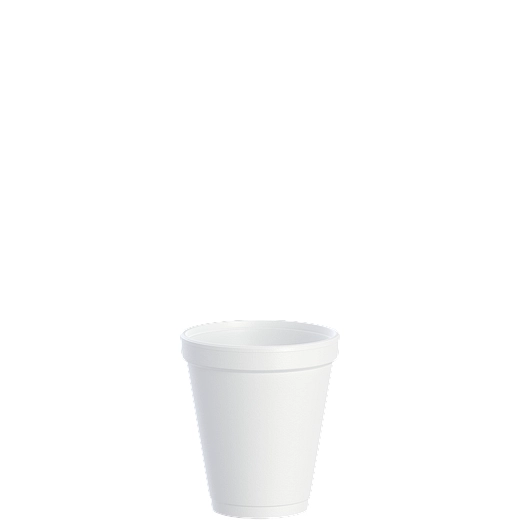 8 oz White Foam Cup