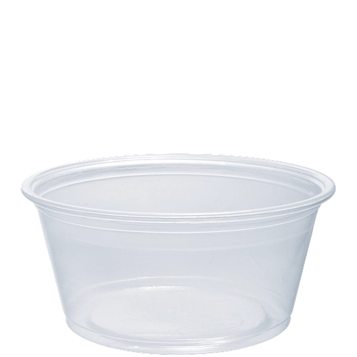 3-1/4 oz Clear Conex Complements® Polypropylene Potion Containers