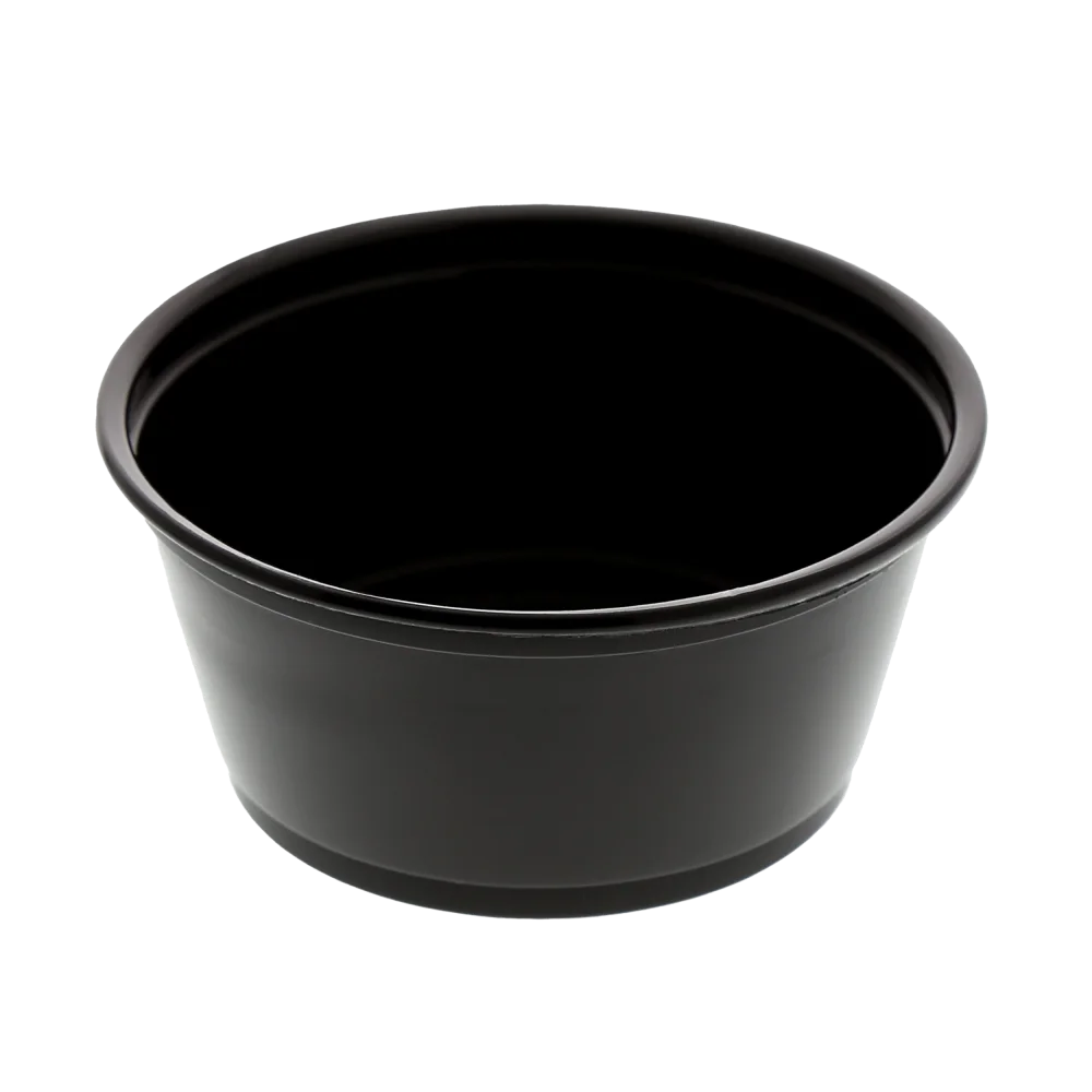 3.25oz Polypropylene Portion Cups-Black