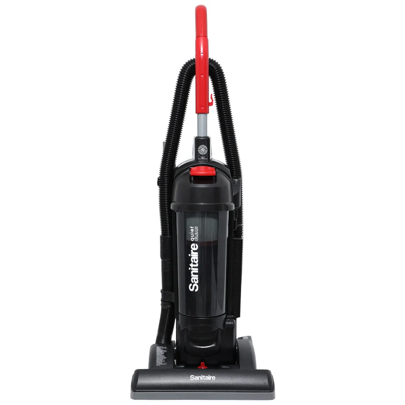QuietClean 3.5 Quart Dust Cup Bagless HEPA Upright Vacuum With 15" Path