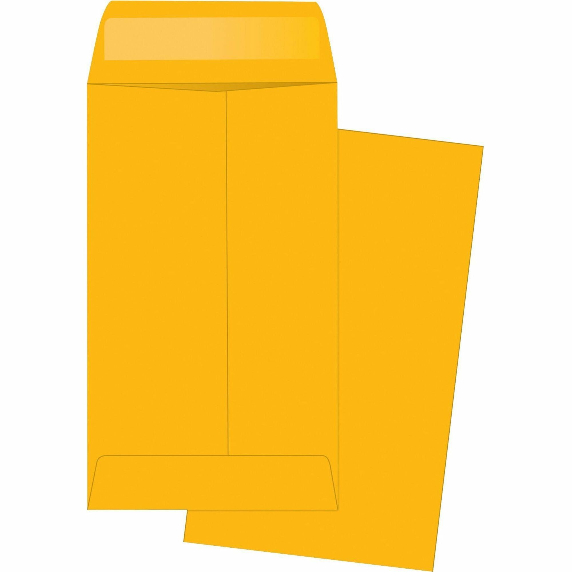 2.5"x4.25" Business Source #3 Small Coin Kraft Envelopes