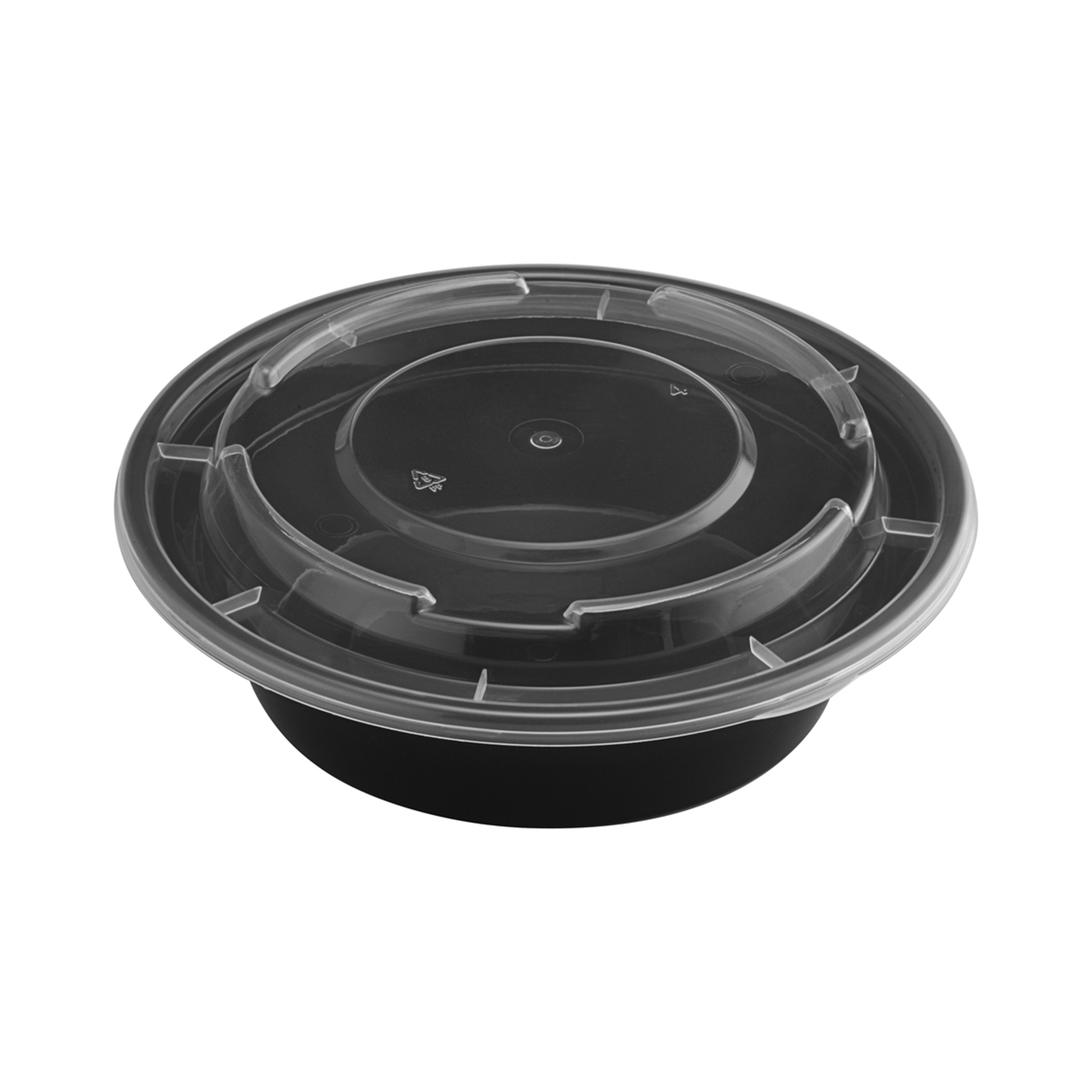 16oz Round Takeout Bowl W/Lid