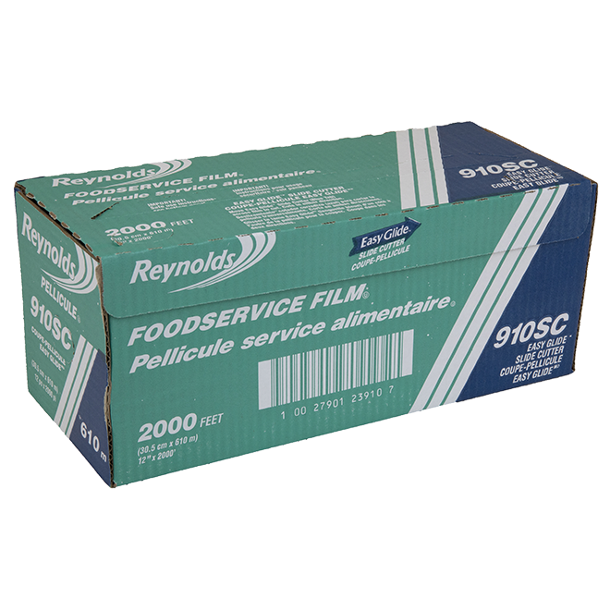 Reynolds® 910SC Foodservice Film Roll with Slide Cutter - 12" x 2000'