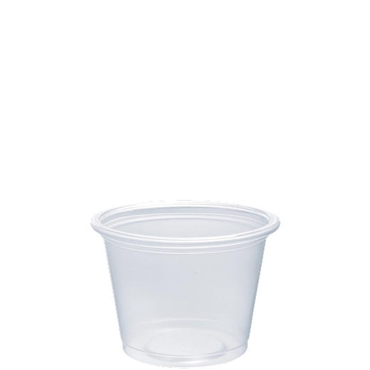 1 oz Clear Conex Complements® Polypropylene Portion Containers