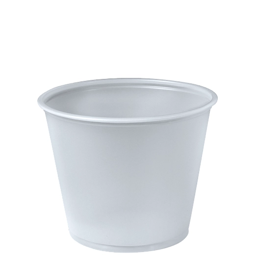 5-1/2 oz Translucent Polystyrene Souffle Cups